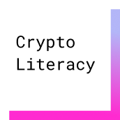Crypto Literacy White Logo